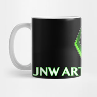 JNW Comic Art Logo Design Mug